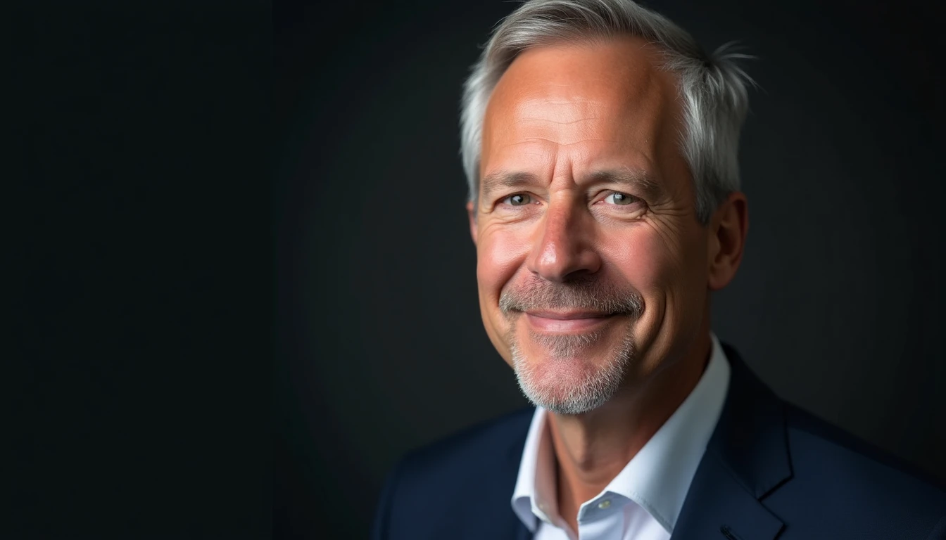 Dr. Michael Schneider CEO portrait professional business leader executive headshot detailed